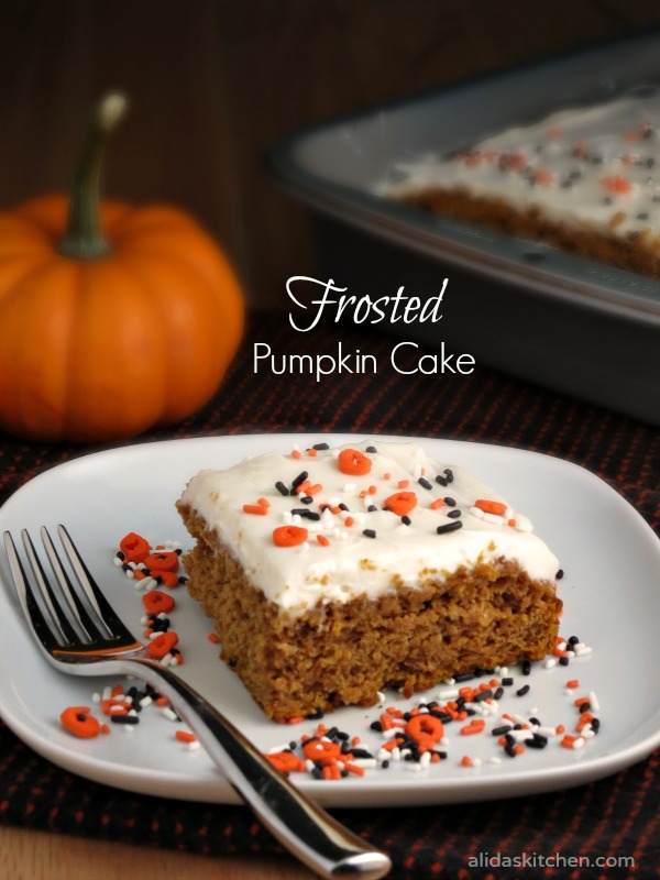 Frosted Pumpkin Cake | My Site