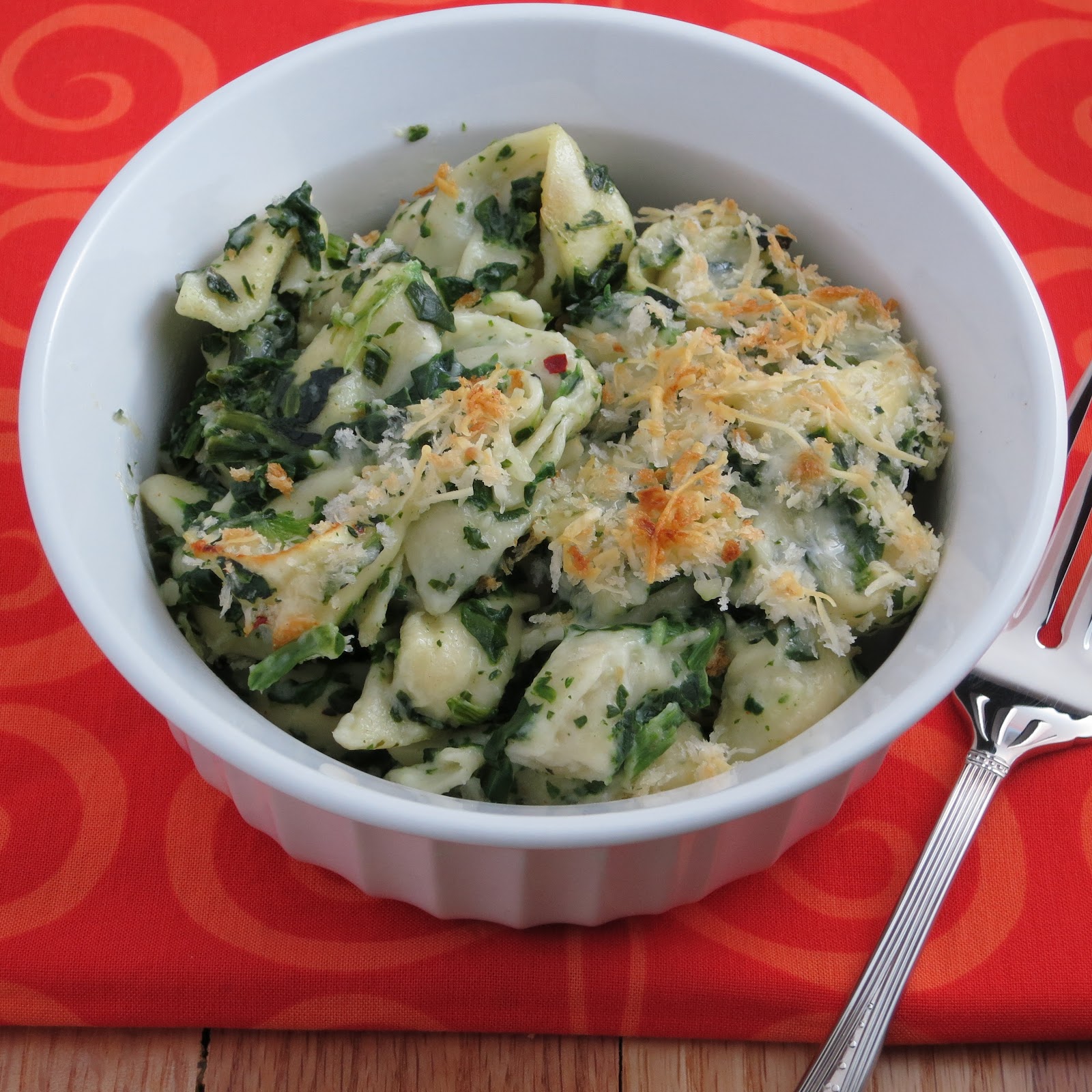 Baked Tortellini with Spinach - Alida's Kitchen